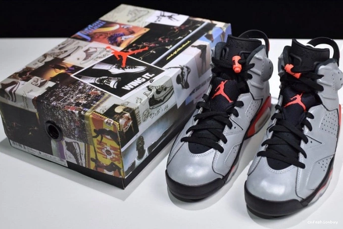 Reflective 3M Air Jordan JSP CI4072-001 Infrared 6 0905